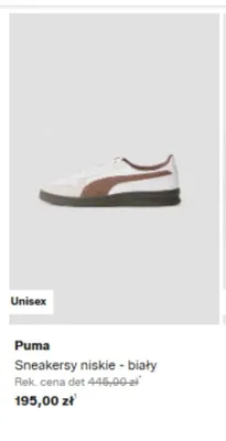 Sneakersy niskie Puma biały promocja w Lounge by Zalando