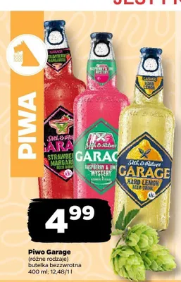 Piwo Garage Raspberry & Lime Mystery promocja w Netto