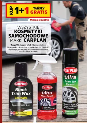 Kosmetyki samochodowe marki CarPlan promocja w Kaufland