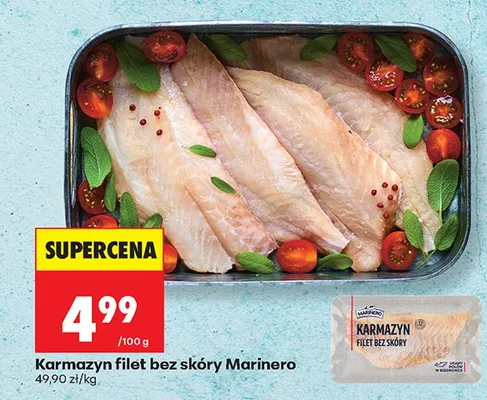 Karmazyn Filet bez skóry  promocja w Biedronka