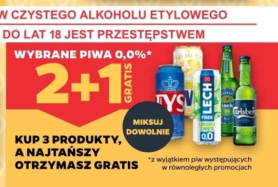 Piwo bezalkoholowe Carlsberg promocja w Netto