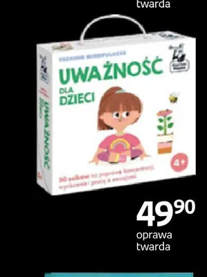 Książka Uważność dla dzieci oprawa twarda promocja w Empik