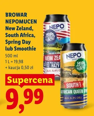 Piwo Nepomucen Spring Day promocja w Lidl