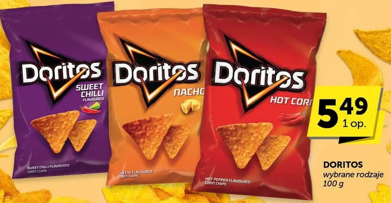 Chipsy Doritos Nacho promocja w Euro Sklep