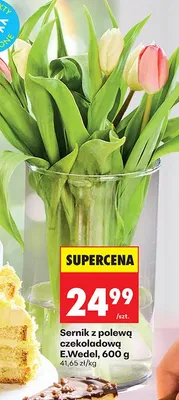 Sernik z polewą czekoladową promocja w Biedronka