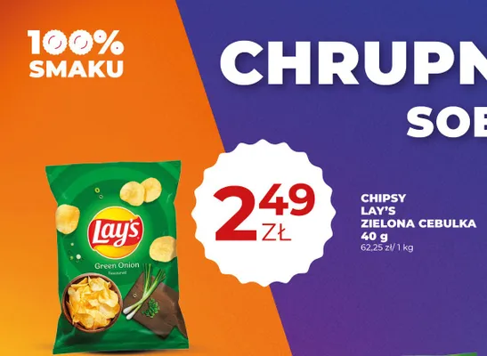 Chipsy Zielona Cebulka promocja w Duży Ben