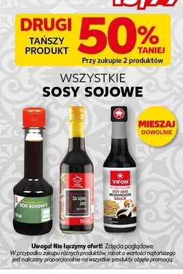 Sosy sojowe promocja w Kaufland