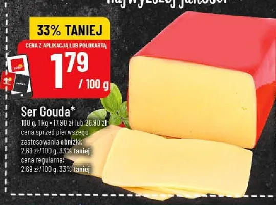 Ser Gouda promocja w POLOmarket