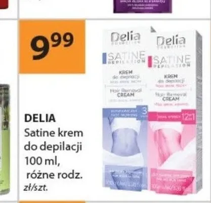 Krem do depilacji Delia Satine promocja w Drogerie Laboo