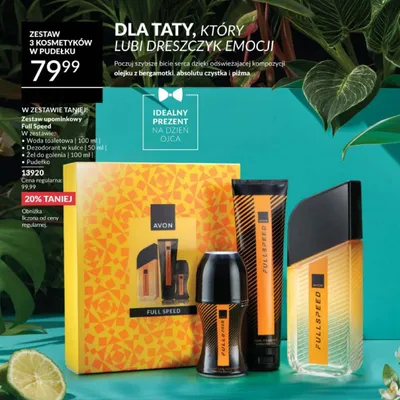 Zestaw upominkowy Avon Full Speed promocja w AVON