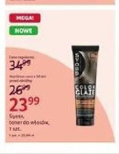 Toner do włosów Syoss promocja w Rossmann