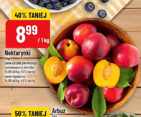 Nektarynki promocja w POLOmarket