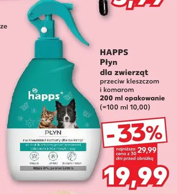 Płyn dla zwierząt przeciw kleszczom i komarom promocja w Kaufland