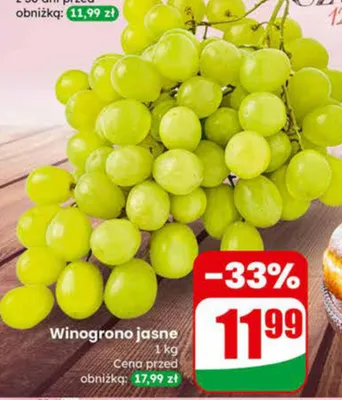 Winogrono jasne promocja w Dino