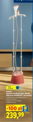 Parownica do ubrań stojąca Philips 1000 Series STH1020/40 promocja w Lidl