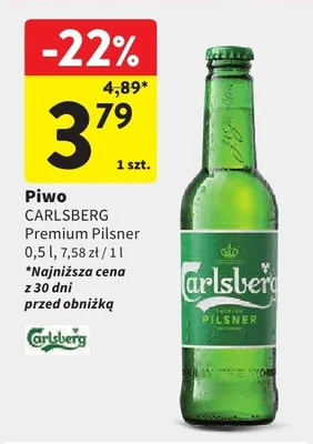 Piwo Premium Pilsner promocja w Intermarche