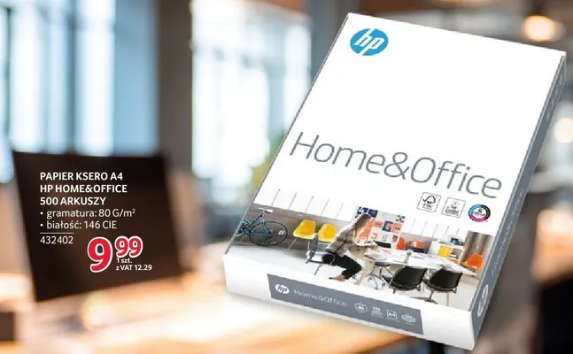 Papier ksero A4 HP Home&Office 500 arkuszy promocja w Selgros