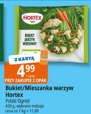 Bukiet jarzyn wiosenny Hortex Polski Ogród promocja w Leclerc