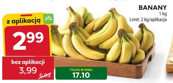 Banany promocja w Stokrotka