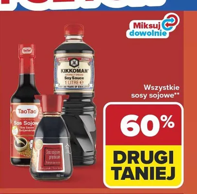 Sos sojowy TaoTao promocja w Carrefour