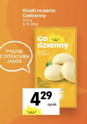 Kluski na parze Codzienny promocja w Delikatesy Centrum