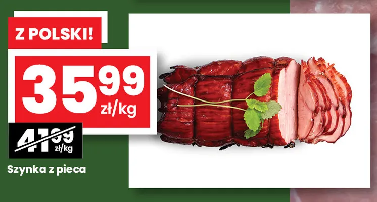 Szynka z pieca promocja w emma MARKET
