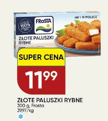 Złote paluszki rybne Frosta promocja w Chata Polska