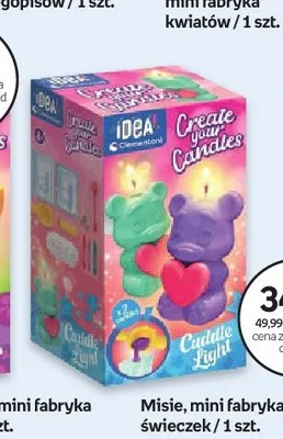 Misie mini fabryka świeczek promocja w Dzień Dziecka