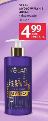 Mydło w płynie VELAR 400 ML promocja w Selgros
