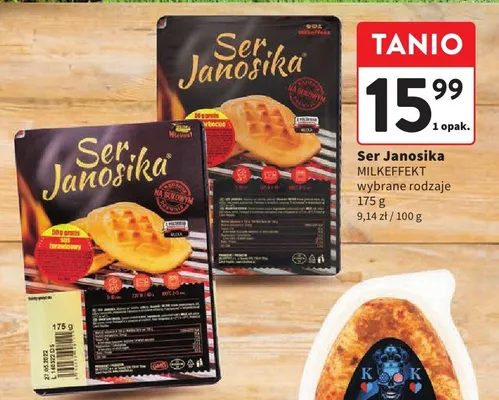 Ser Janosika Milkeffekt promocja w Intermarche