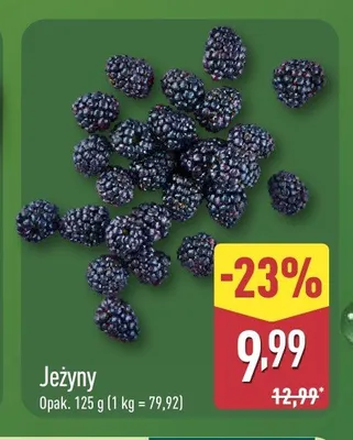 Jeżyny promocja w Aldi