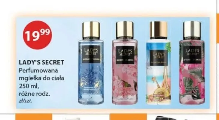 Perfumowana mgiełka do ciała Lady's Secret promocja w Drogerie Laboo