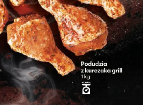 Podudzia z kurczaka grill promocja w Delikatesy Centrum