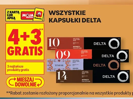 Kapsułki Delta Qalius 10 promocja w Biedronka