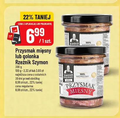 Golonka Rzeźnik Szymon promocja w POLOmarket