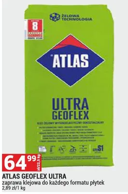 Geoflex Ultra zaprawa klejowa do każdego formatu płytek promocja w Merkury Market