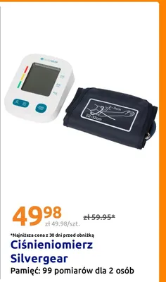 Ciśnieniomierz Silvergear promocja w Action