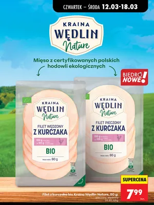 Filet z kurczaka pieczony promocja w Biedronka