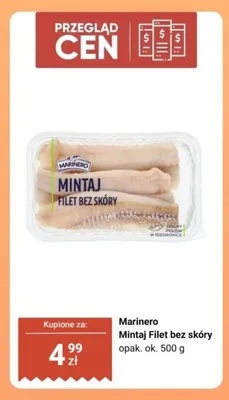 Mintaj filet bez skóry Marinero promocja w Biedronka
