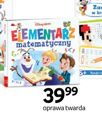 Książka Disney Uczy Elementarz matematyczny promocja w Empik