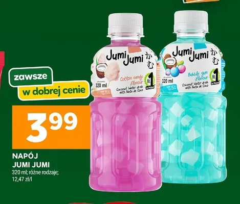 Napój Jumi Jumi Bubble gum flavour promocja w Stokrotka