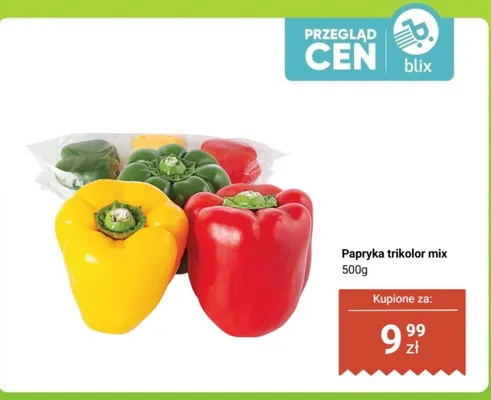 Papryka trikolor mix promocja w Dino