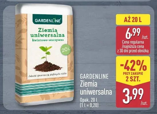 Ziemia uniwersalna promocja w Aldi