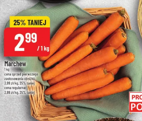 Marchew promocja w POLOmarket