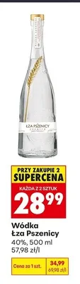 Wódka Łza Pszenicy 40% promocja w Biedronka