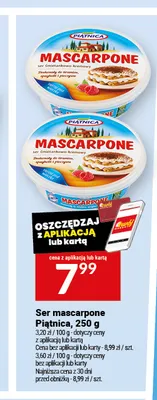 Ser mascarpone Piątnica promocja w Twój Market