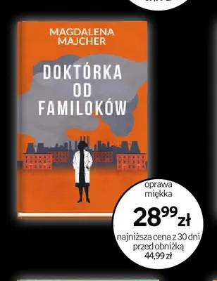 Książka Doktórka od familoków Magdalena Majcher promocja w Empik