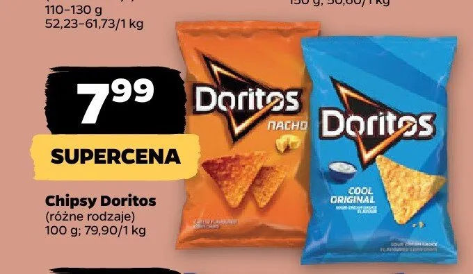 Chipsy Doritos Cool Original promocja w Netto