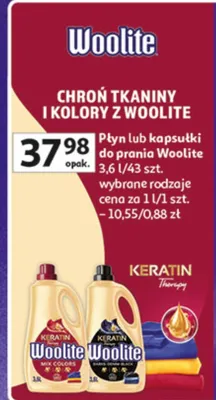 Płyn lub kapsułki do prania promocja w Auchan
