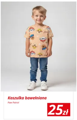 Koszulka bawełniana Paw Patrol promocja w KiK